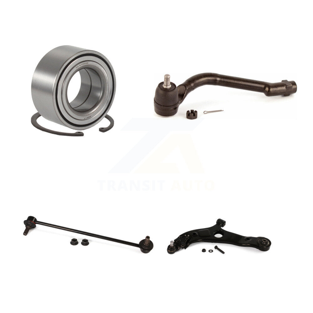 Wheel Bearing Lower Control Arm Outer Tie Rod Link Front Left Kit For Kia Optima
