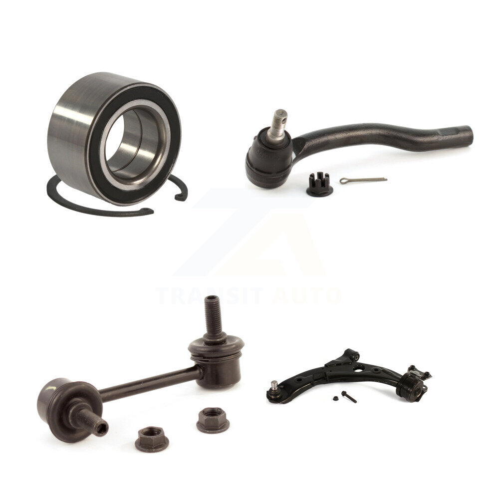 Bearing Lower Arm Outer Tie Rod End Link Front Left Kit For 2007-2012 Mazda CX-7