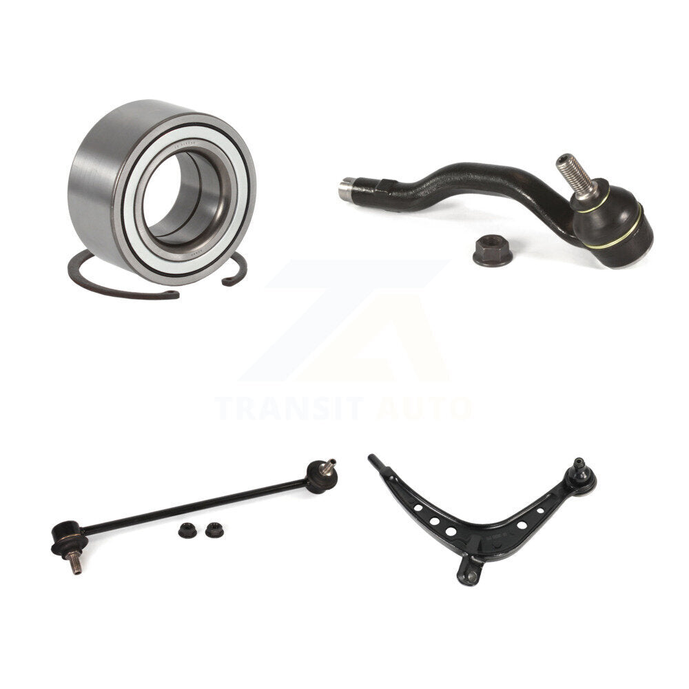 Bearing Lower Control Arm Outer Tie Rod Link Front Left Kit For BMW 325xi 330xi
