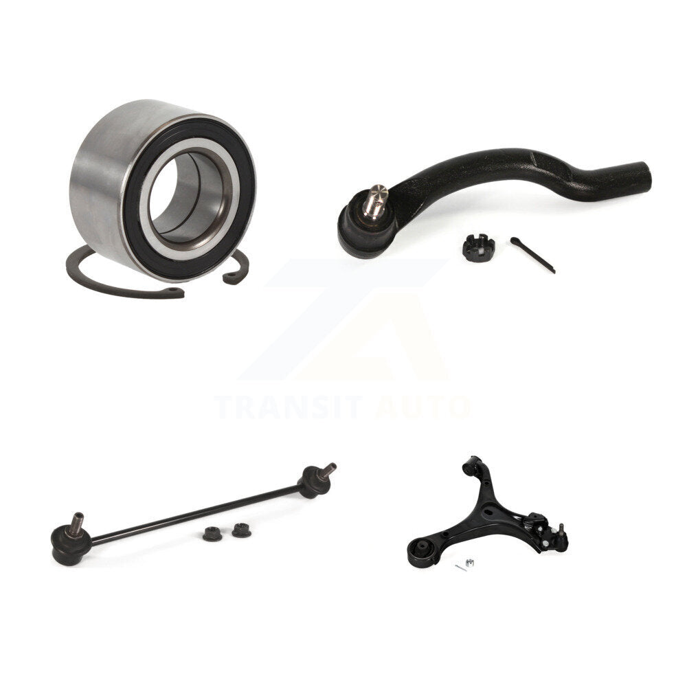 Bearing Lower Control Arm Outer Tie Rod Link Front Left Kit For Honda Civic ILX