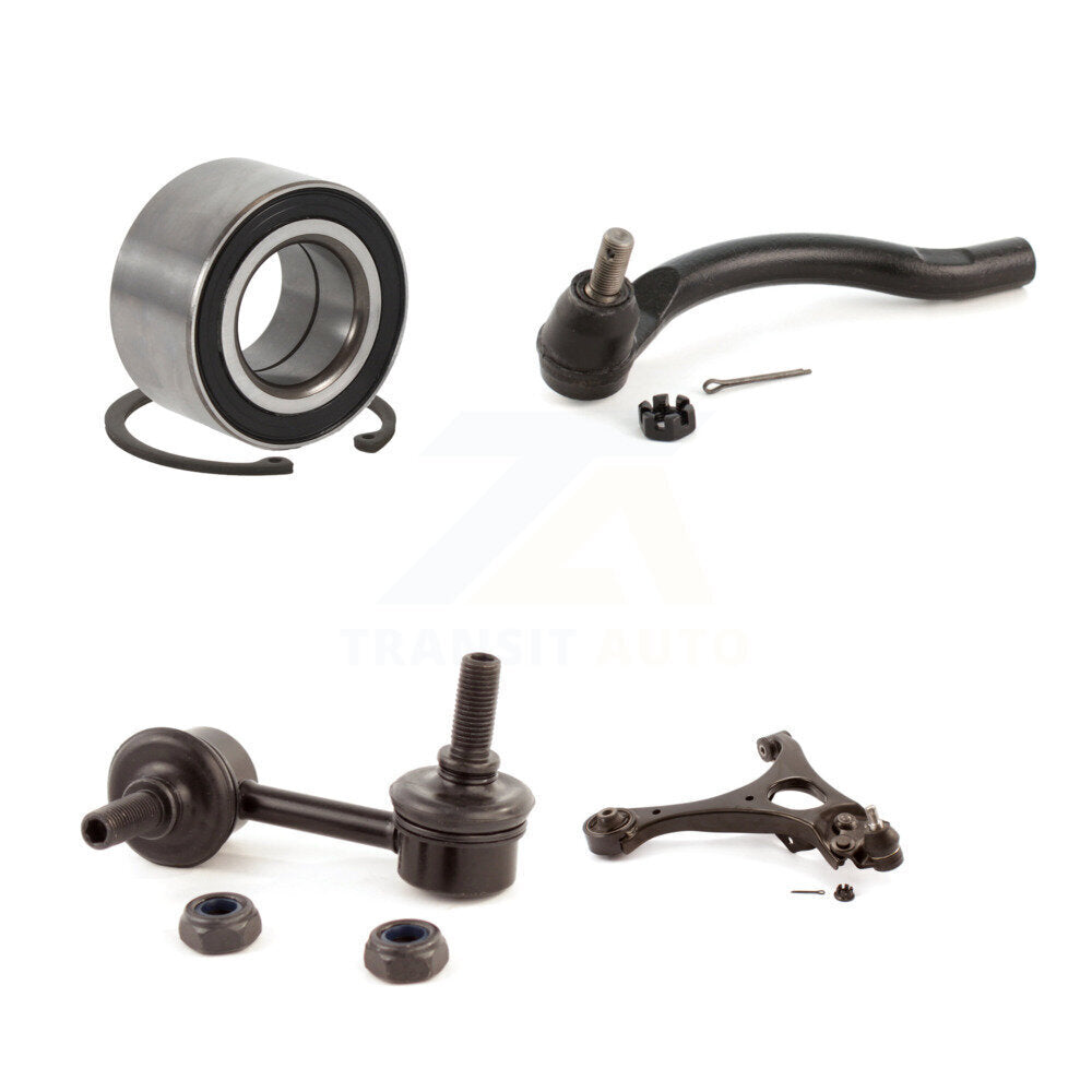 Bearing Lower Control Arm Outer Tie Rod Link Front Left Kit For 06-11 Acura CSX