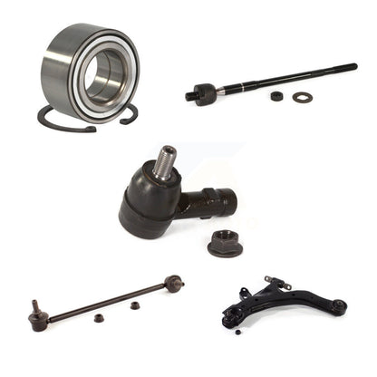 Bearing Lower Control Arm Tie Rod Link Front Left Kit (5Pc) For Hyundai Tiburon