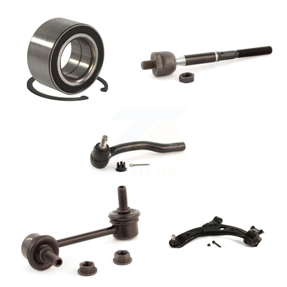 Bearing Lower Control Arm Tie Rod Link Front Left Kit (5Pc) For 07-12 Mazda CX-7