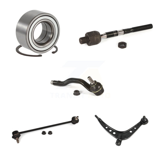 Bearing Lower Control Arm Tie Rod Link Front Left Kit (5Pc) For BMW 325xi 330xi