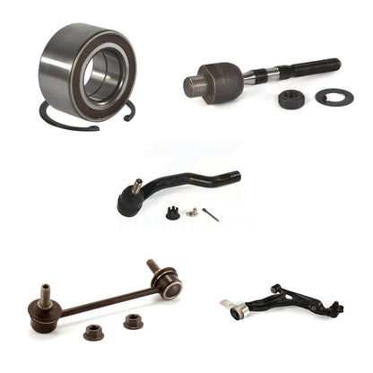 Bearing Lower Control Arm Tie Rod End Link Front Left Kit (5Pc) For Mazda 6 2.5L