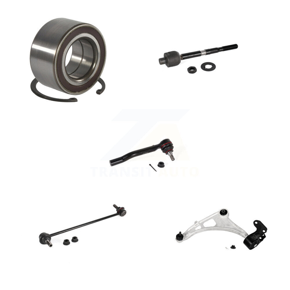 Bearing Lower Control Arm Tie Rod Link Front Left Kit (5Pc) For Honda Pilot MDX