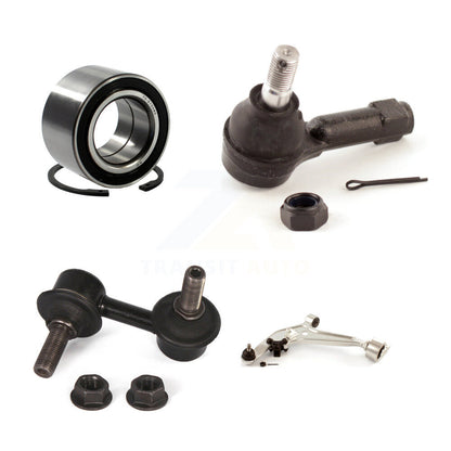 Bearing Lower Control Arm Outer Tie Rod & Link Front Left Kit For Nissan X-Trail