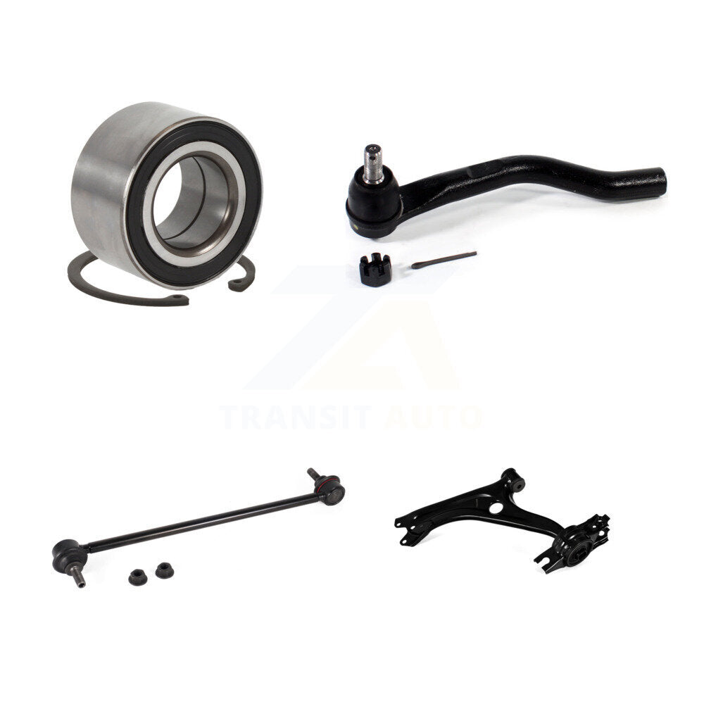 Bearing Lower Control Arm Outer Tie Rod End Link Front Left Kit For Honda Civic