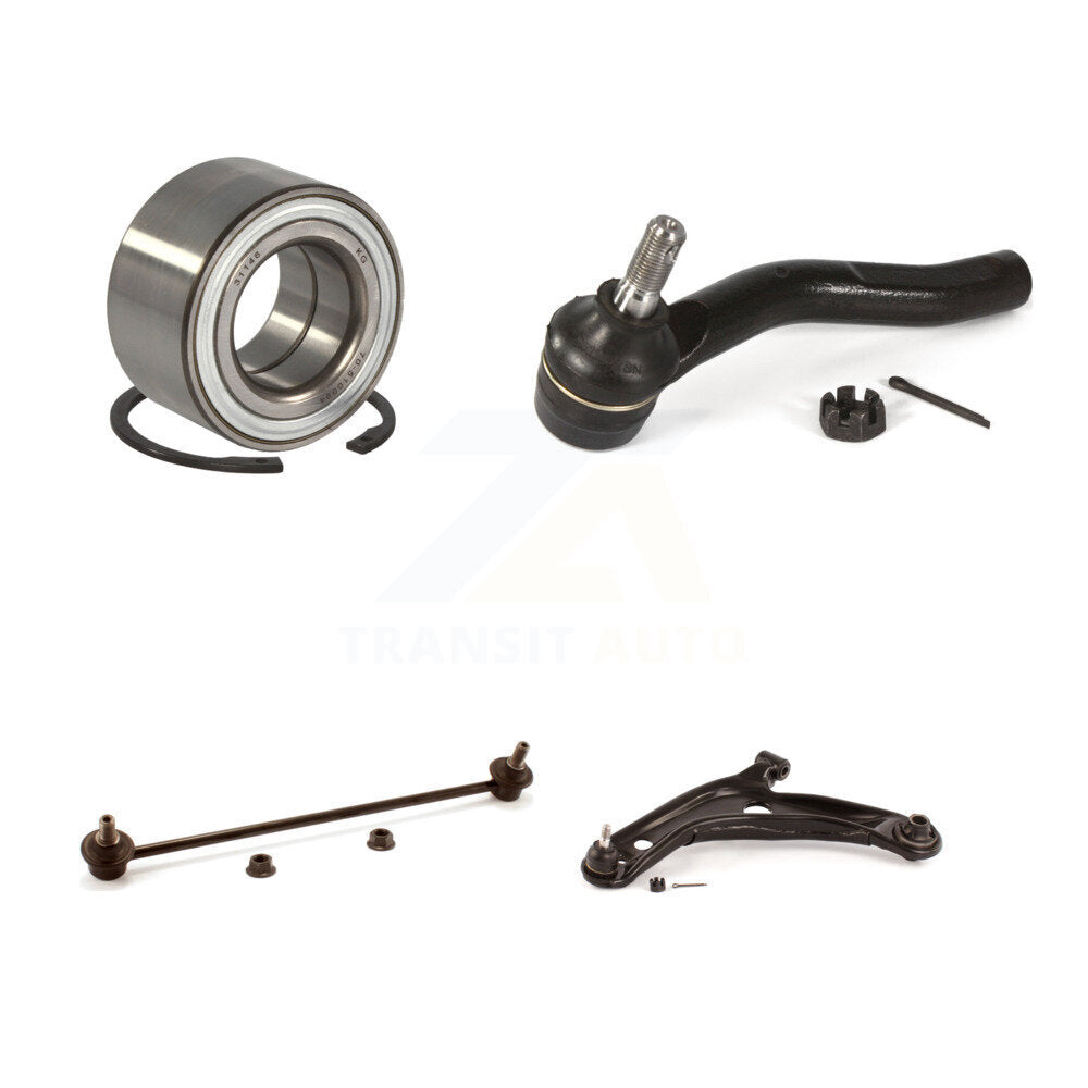 Bearing Lower Control Arm Outer Tie Rod & Link Front Left Kit For Toyota Yaris C