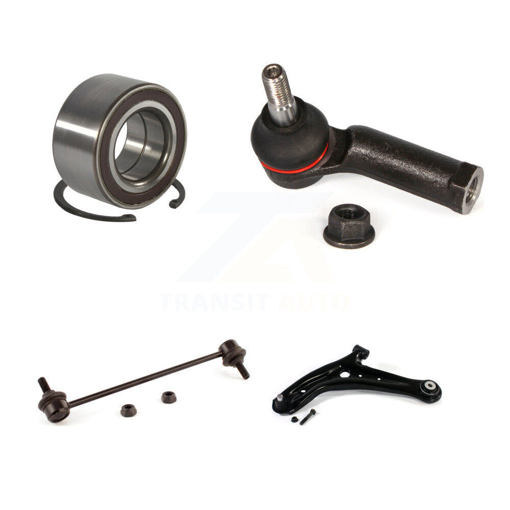 Bearing Lower Control Arm Outer Tie Rod End Link Front Left Kit For Ford Fiesta
