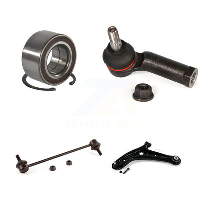 Bearing Lower Control Arm Outer Tie Rod End Link Front Left Kit For Ford Fiesta