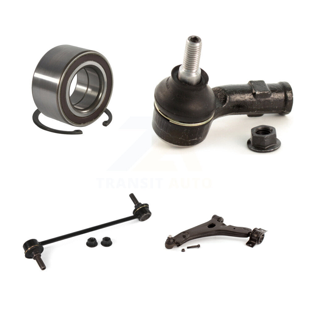 Wheel Bearing Lower Control Arm Outer Tie Rod Link Front Left Kit For Ford Focus