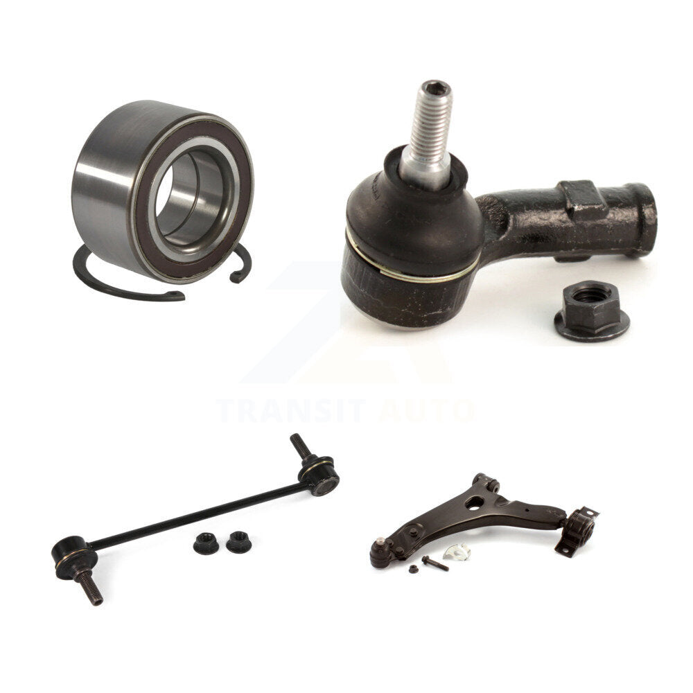 Wheel Bearing Lower Control Arm Outer Tie Rod Link Front Left Kit For Ford Focus
