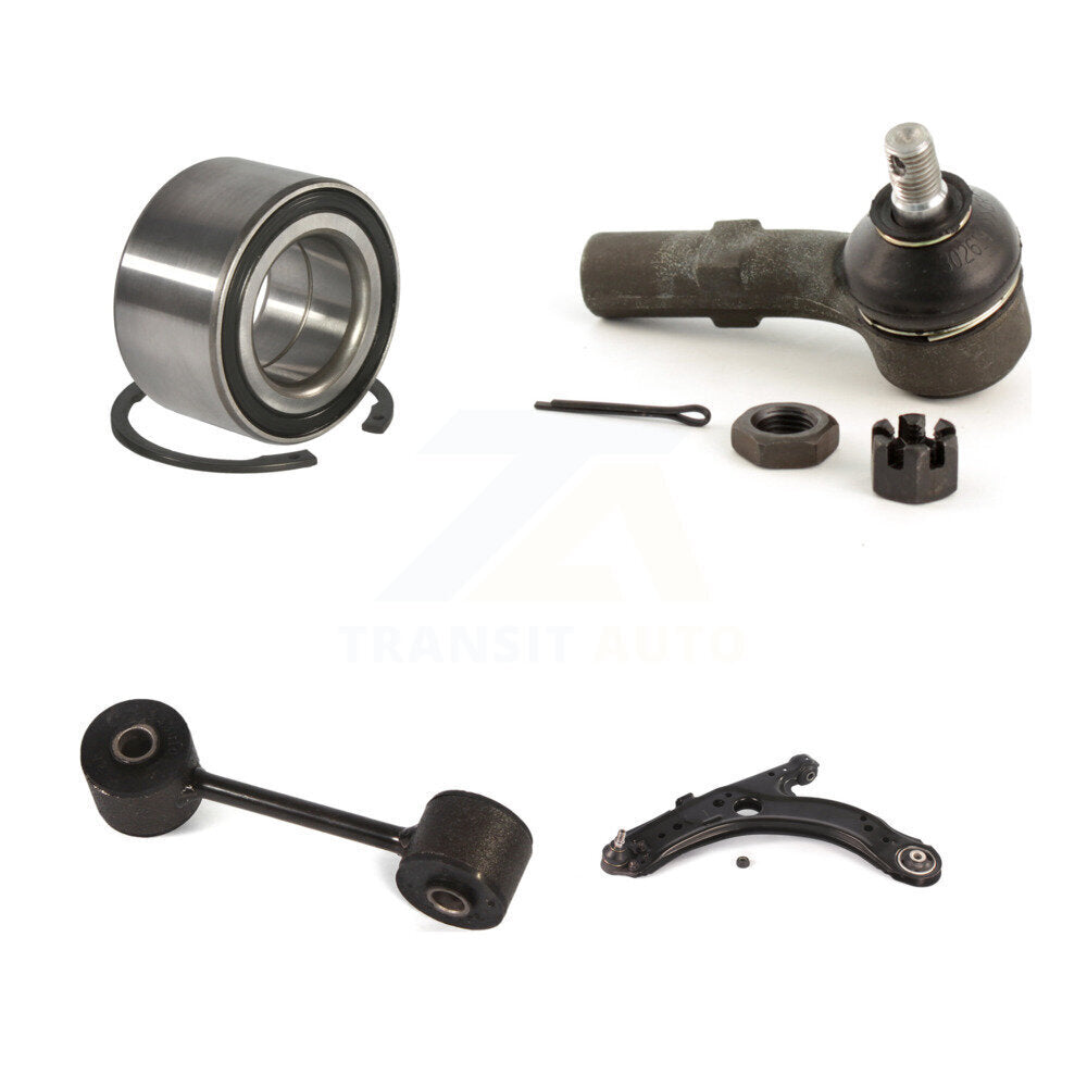Bearing Lower Control Arm Outer Tie Rod Link Front Left Kit For Volkswagen Jetta