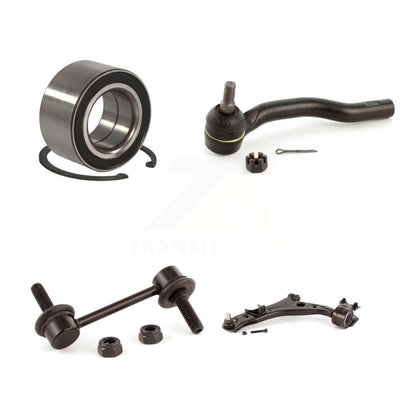 Bearing Lower Arm Outer Tie Rod & Link Front Left Kit For Ford Edge Lincoln MKX