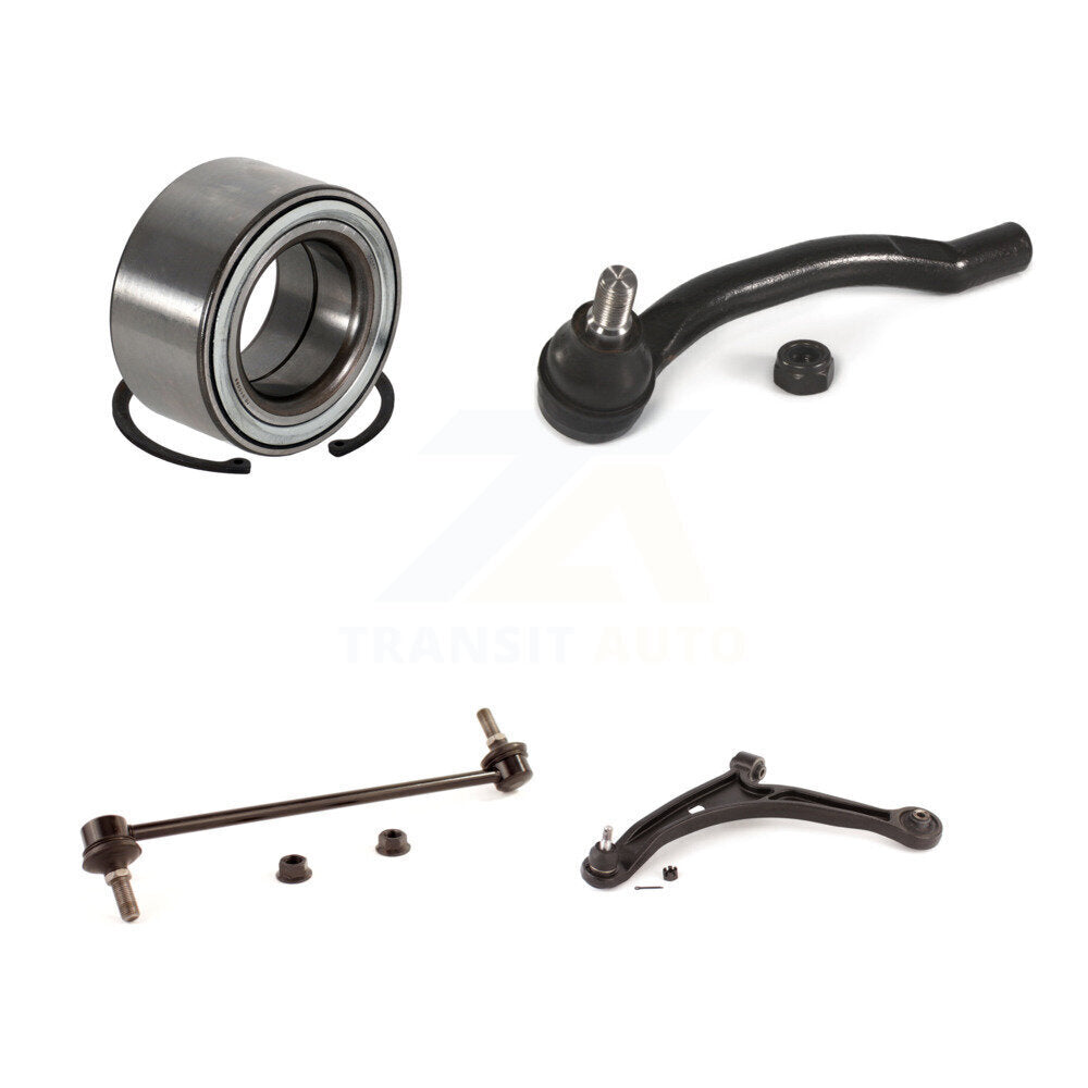 Bearing Lower Arm Outer Tie Rod & Link Front Left Kit For Honda Pilot Acura MDX