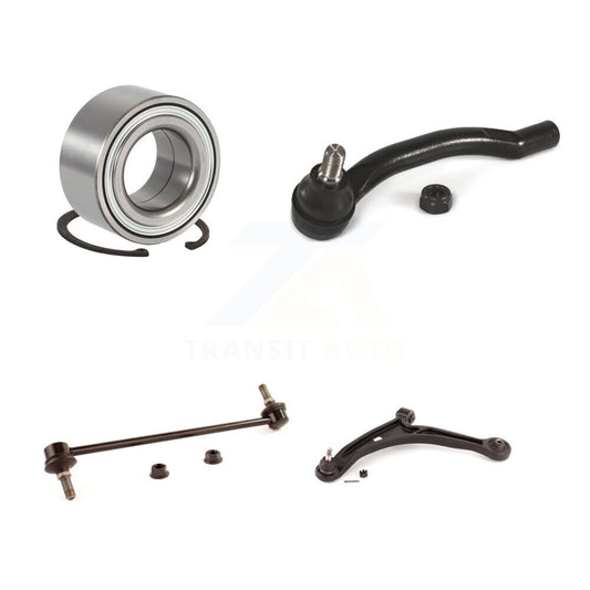 Bearing Lower Arm Outer Tie Rod & Link Front Left Kit For Honda Pilot Acura MDX