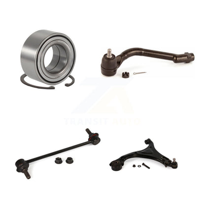 Bearing Lower Control Arm Outer Tie Rod & Link Front Left Kit For Hyundai Sonata