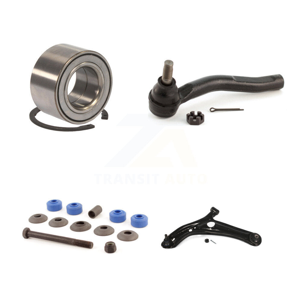 Bearing Lower Control Arm Outer Tie Rod End Link Front Left Kit For Toyota Echo
