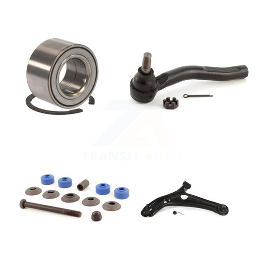Bearing Lower Arm Outer Tie Rod & Link Front Left Kit For 2000-2002 Toyota Echo