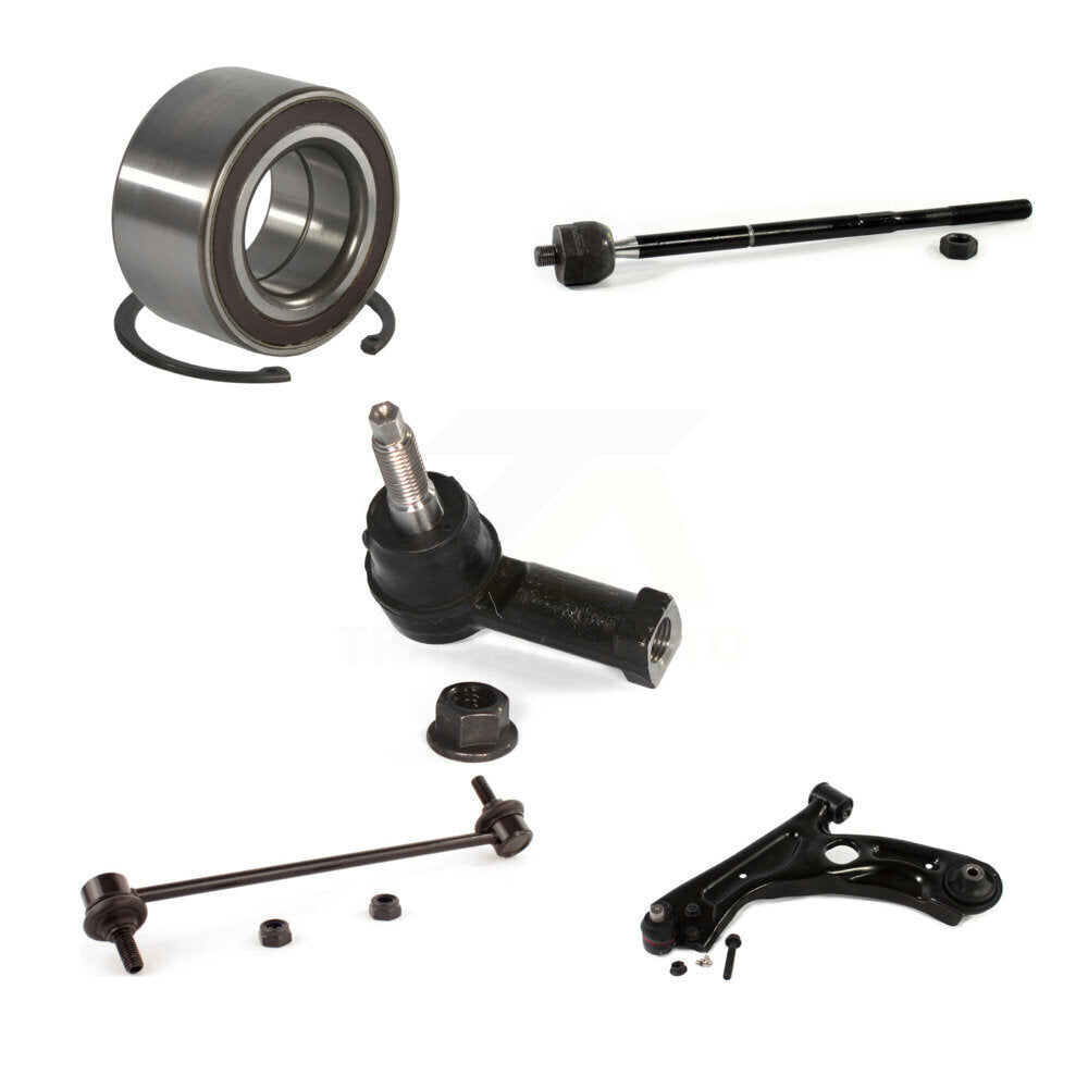 Bearing Lower Control Arm Tie Rod Link Front Left Kit (5Pc) For Chevrolet Sonic