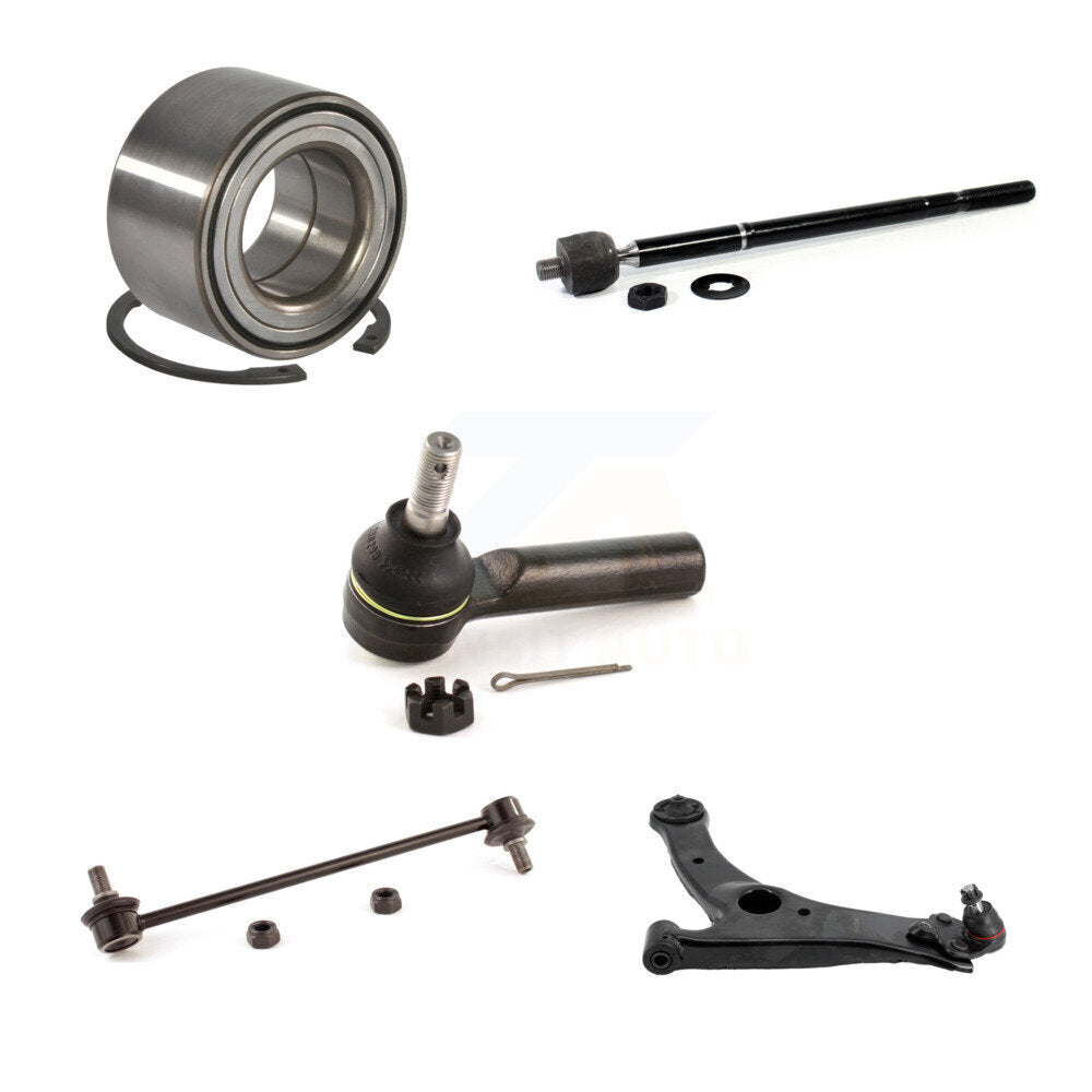 Bearing Lower Control Arm Tie Rod & Link Front Left Kit (5Pc) For Toyota Corolla