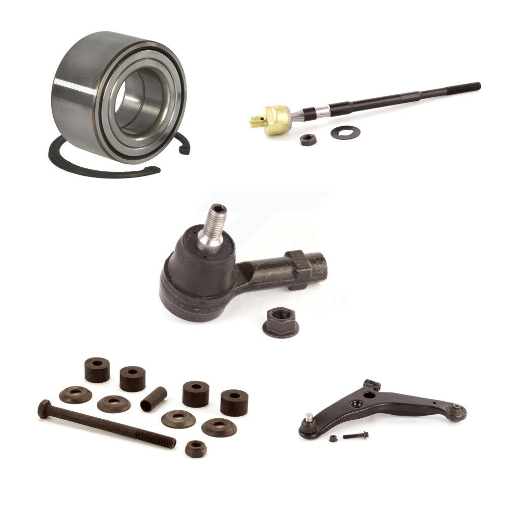 Bearing Lower Control Arm Tie Rod End Link Front Left Kit For Mitsubishi Lancer