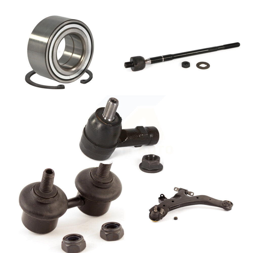 Bearing Lower Arm Tie Rod & Link Front Left Kit (5Pc) For 01-06 Hyundai Elantra