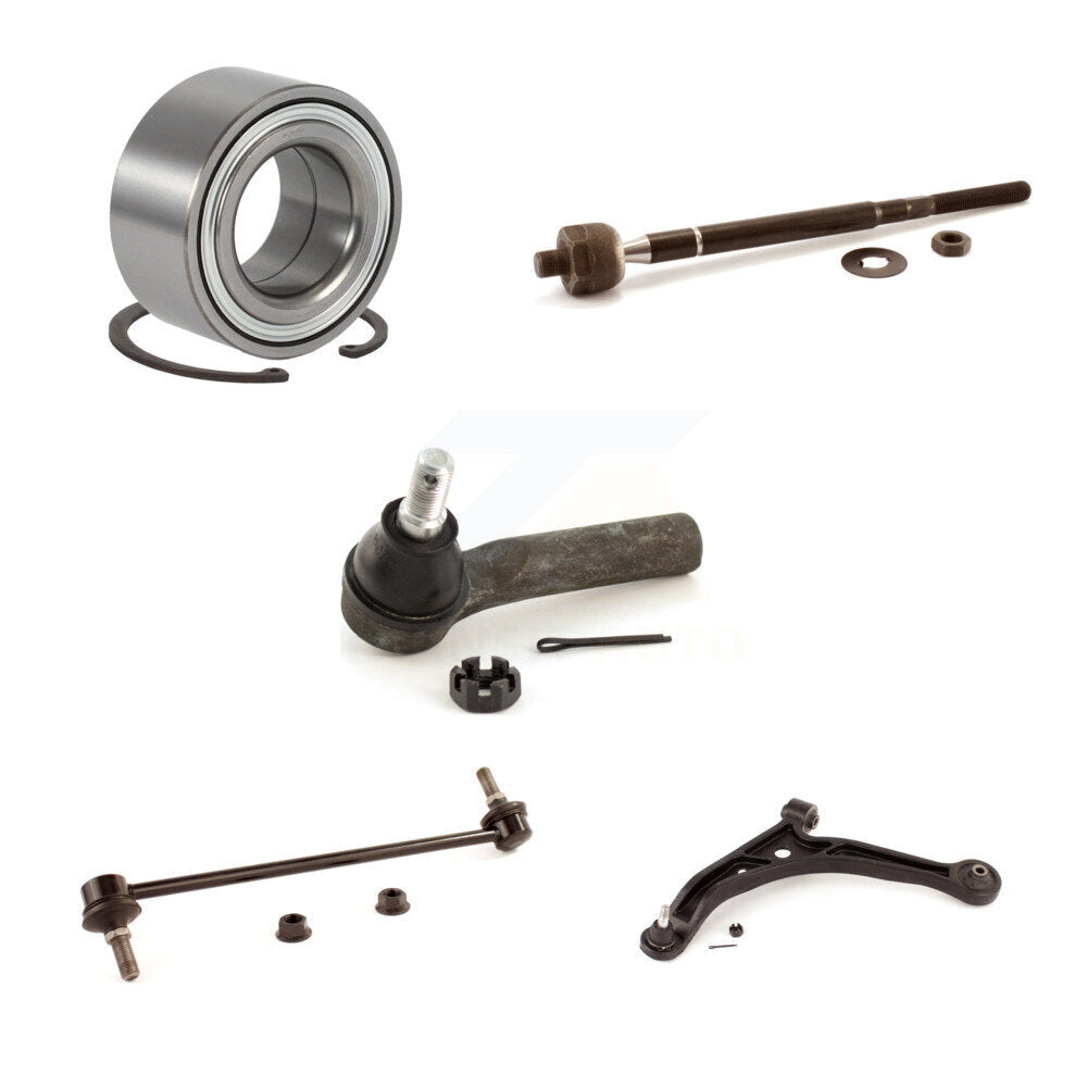 Bearing Lower Arm Tie Rod Link Front Left Kit (5Pc) For 2002-2004 Honda Odyssey