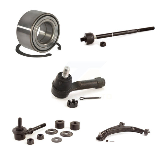 Bearing Lower Control Arm Tie Rod & Link Front Left Kit (5Pc) For Nissan Sentra