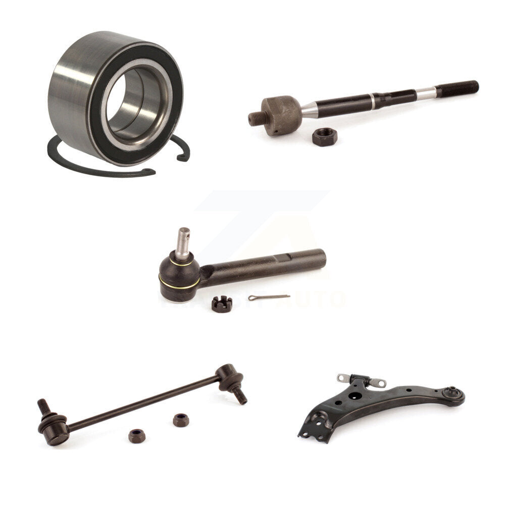 Bearing Lower Control Arm Tie Rod End Link Front Left Kit (5Pc) For Lexus RX350