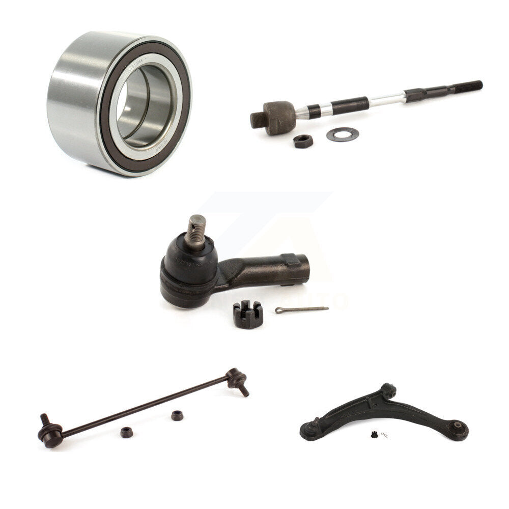 Bearing Lower Arm Tie Rod & Link Front Left Kit (5Pc) For 06-14 Honda Ridgeline