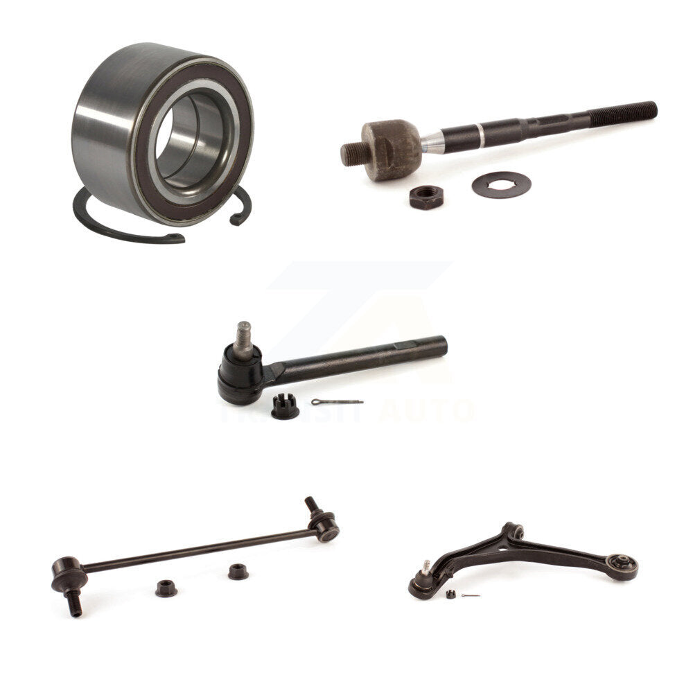 Bearing Lower Control Arm Tie Rod & Link Front Left Kit (5Pc) For Honda Odyssey