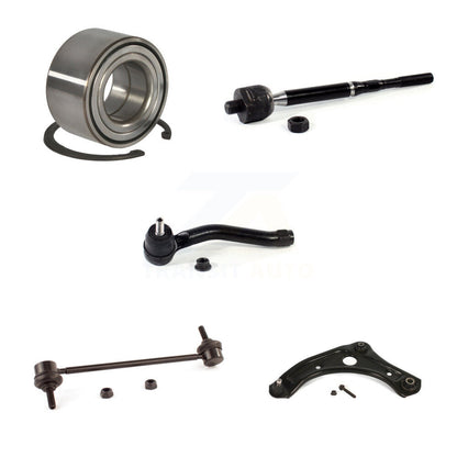 Bearing Lower Control Arm Tie Rod End Link Front Left Kit (5Pc) For Nissan Micra