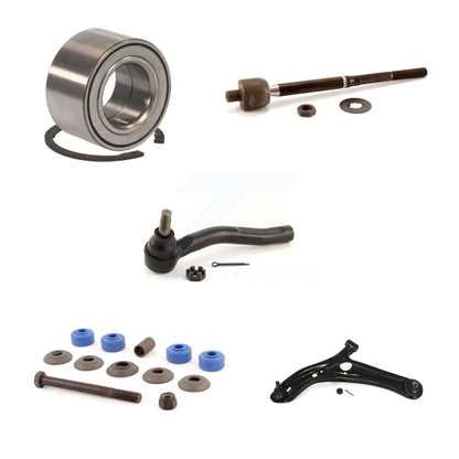 Bearing Lower Control Arm Tie Rod End Link Front Left Kit (5Pc) For Toyota Echo