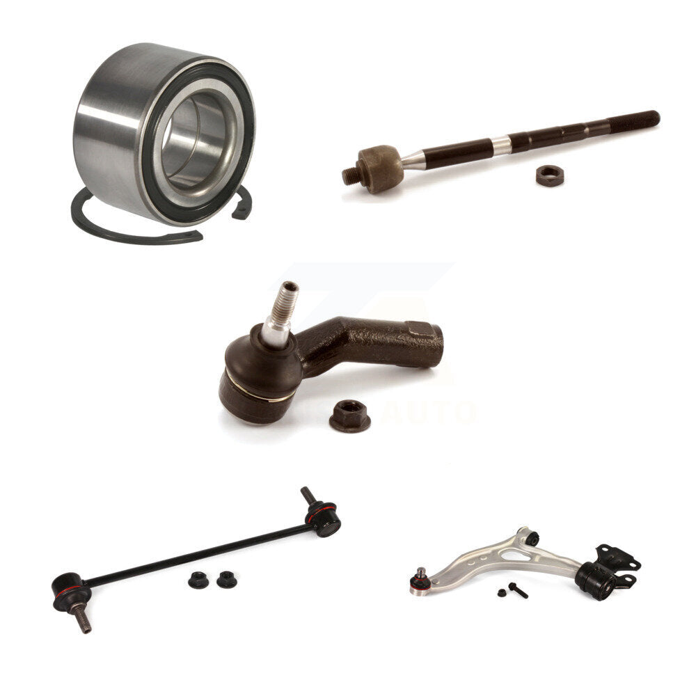 Bearing Lower Control Arm Tie Rod Link Front Left Kit (5Pc) For Ford Focus C-Max