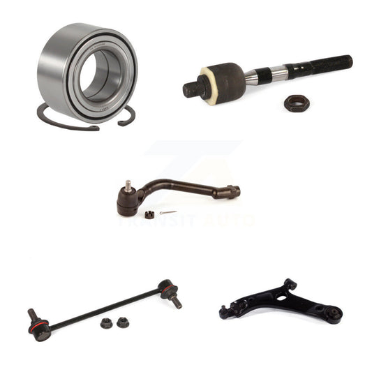Bearing Lower Control Arm Tie Rod & Link Front Left Kit (5Pc) For Hyundai Tucson