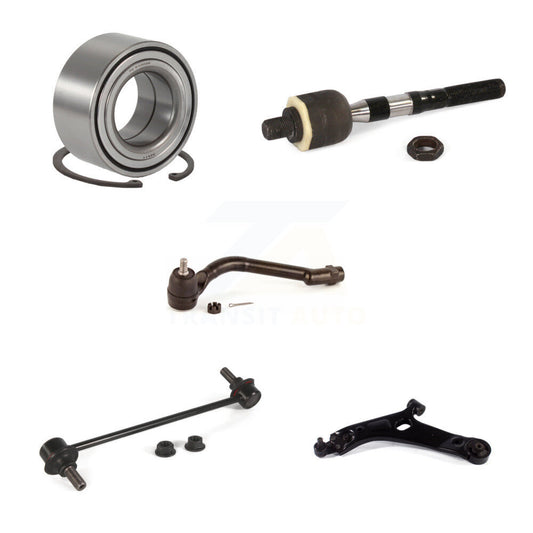 Bearing Lower Control Arm Tie Rod & Link Front Left Kit (5Pc) For Hyundai Tucson