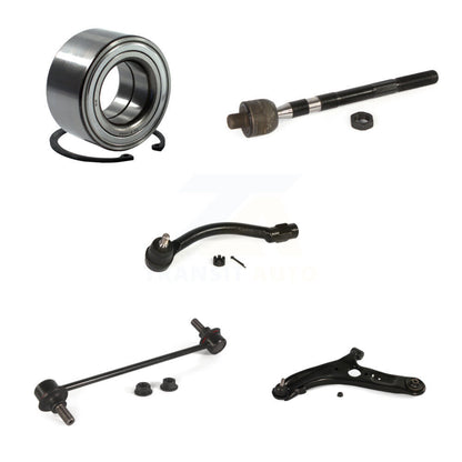 Bearing Lower Control Arm Tie Rod Link Front Left Kit (5Pc) For Hyundai Elantra