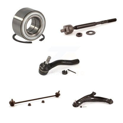 Bearing Lower Control Arm Tie Rod & Link Front Left Kit (5Pc) For Toyota Yaris C