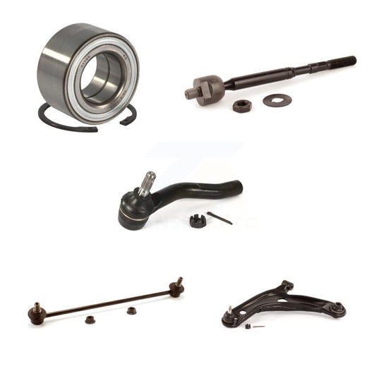 Bearing Lower Control Arm Tie Rod & Link Front Left Kit (5Pc) For Toyota Yaris C