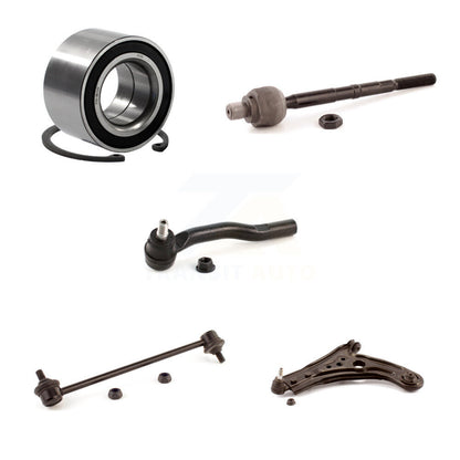 Bearing Lower Arm Tie Rod & Link Front Left Kit (5Pc) For Chevrolet Aveo Pontiac