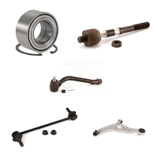 Bearing Lower Arm Tie Rod Link Front Left Kit (5Pc) For Kia Optima Hyundai Azera