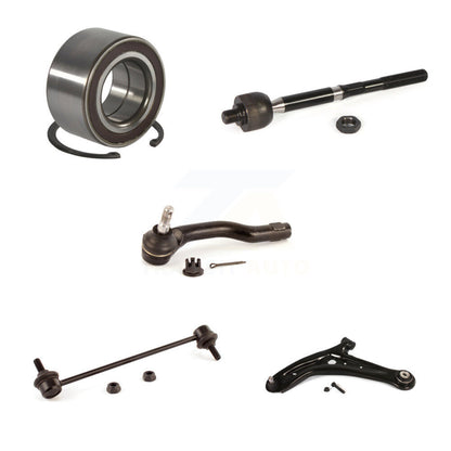 Bearing Lower Control Arm Tie Rod & Link Front Left Kit (5Pc) For 11-14 Mazda 2