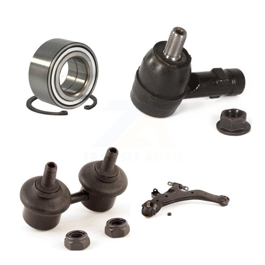 Bearing Lower Arm Outer Tie Rod & Link Front Left Kit For 01-06 Hyundai Elantra