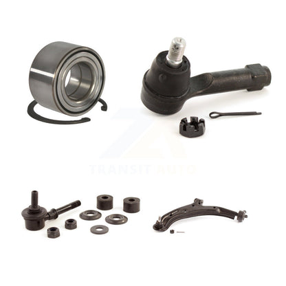 Bearing Lower Control Arm Outer Tie Rod & Link Front Left Kit For Nissan Sentra