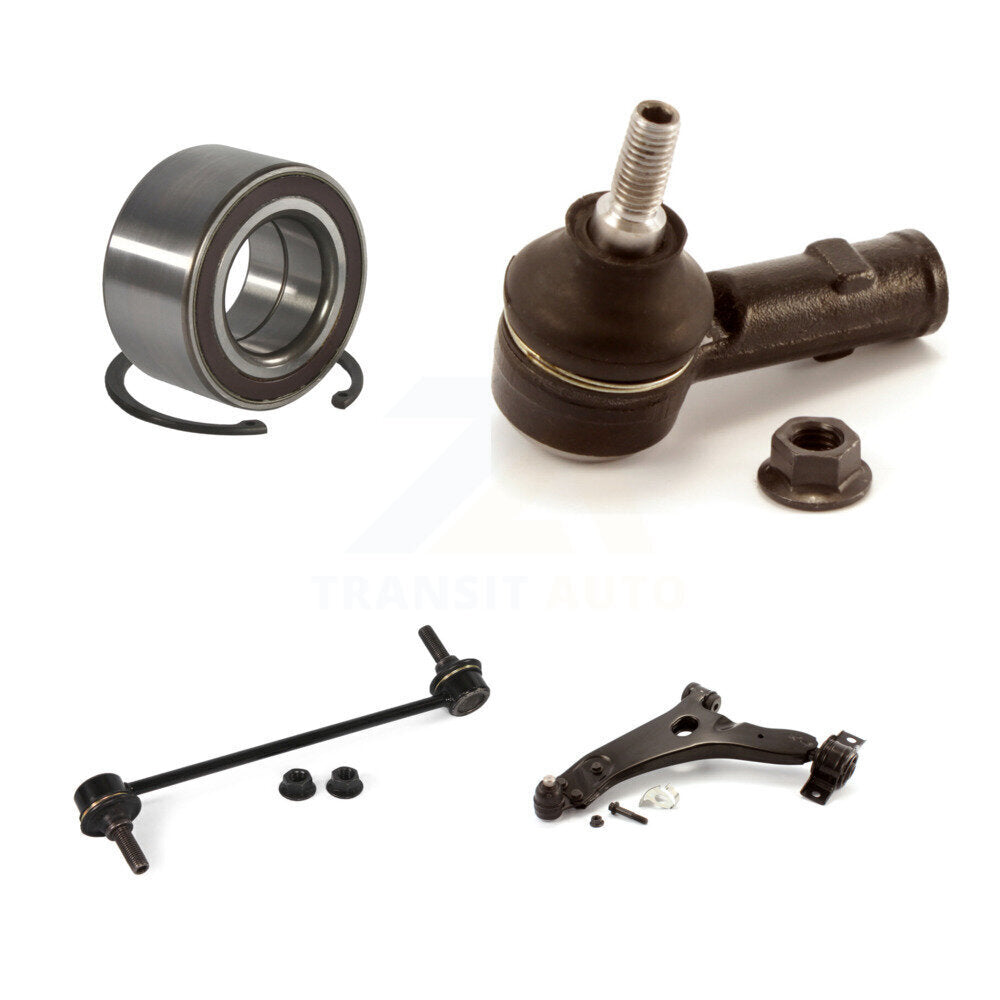 Wheel Bearing Lower Control Arm Outer Tie Rod Link Front Left Kit For Ford Focus