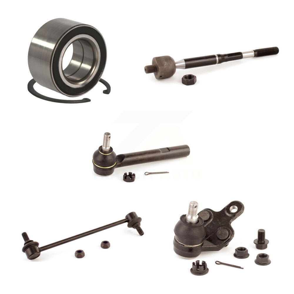 Bearing Lower Ball Joint Tie Rod End Link Front Right Kit (5Pc) For Lexus RX350