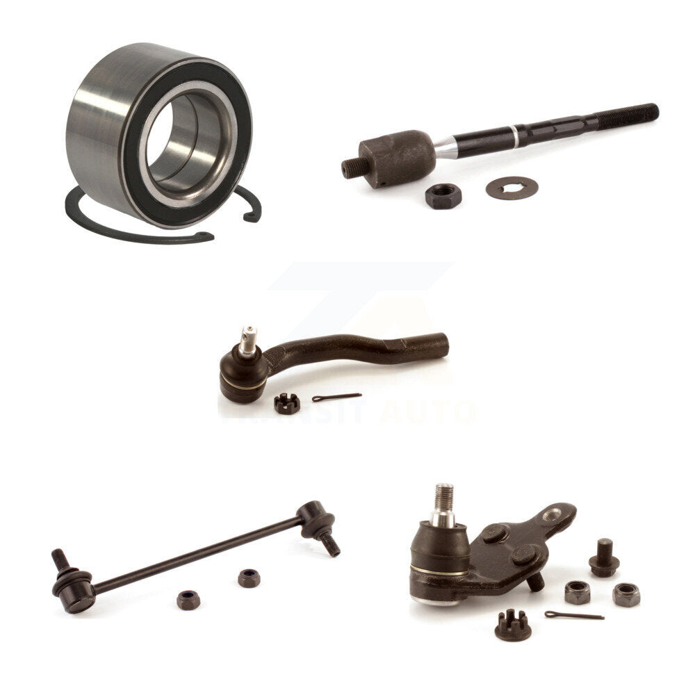 Bearing Lower Ball Joint Tie Rod & Link Front Right Kit (5Pc) For Toyota Avalon