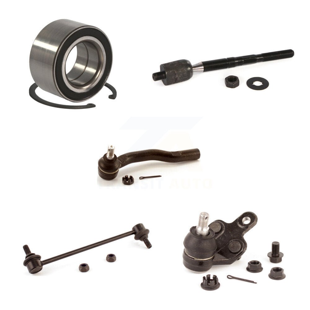 Bearing Lower Ball Joint Tie Rod End Link Front Right Kit (5Pc) For Toyota Camry